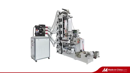 6-Farben-Hochgeschwindigkeits-Pappbecher-Flexodruckmaschine mit Kamera