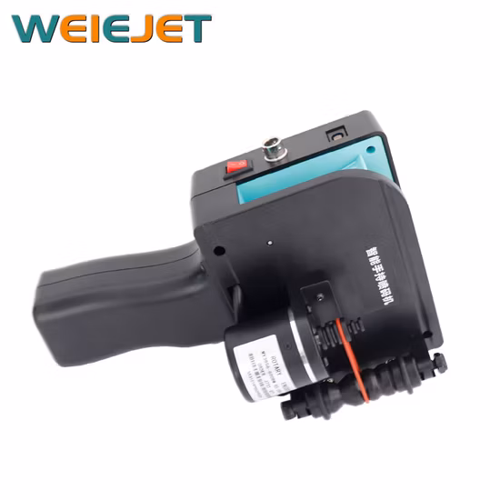 Handheld-Tintenstrahldrucker für datumsqualifizierte Barcode-Maschinen/Karton/PVC/Papier/Boxen/Karton