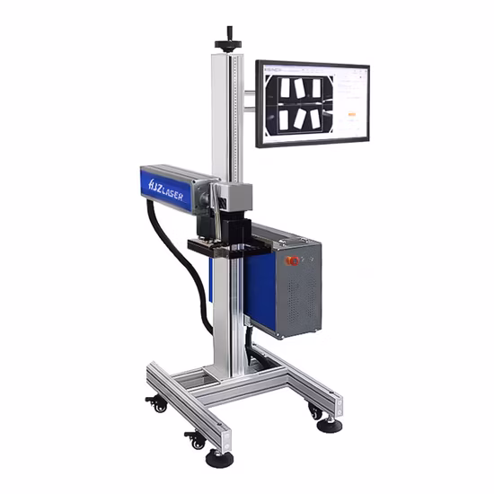 UV-Laserbeschriftungsmaschine für Kunststoffkappen